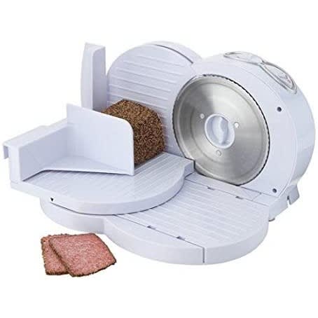Double Package Progress 250W White Twin Hand & Stand Mixer With Food Slicer