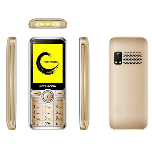 Kechaoda K85 Feature Phone - Dual Sim - 2.8" - 2500mAh - Gold