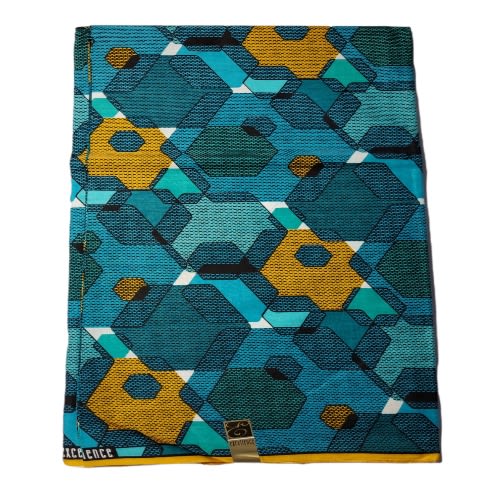 Hexagon Pattern Ankara - 6 Yards