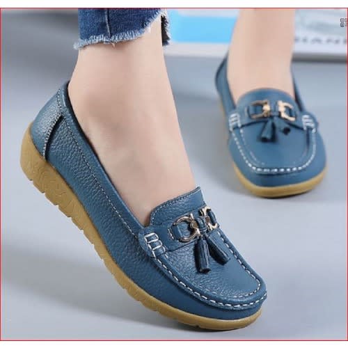 Women Wedges Shoe - Blue