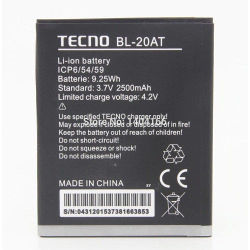 Compatible Mobile Phone Battery For Tecno BL-20AT