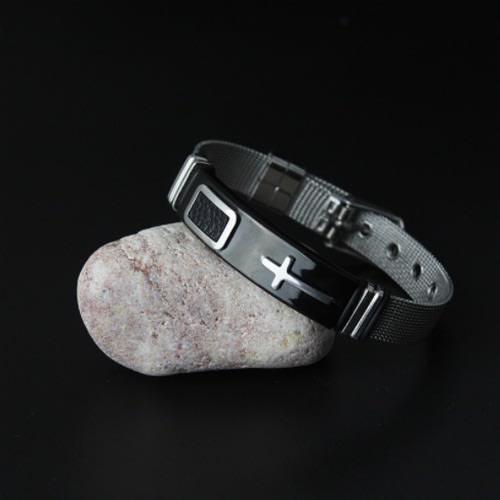 Men Stainless Bracelets- 2 Pieces