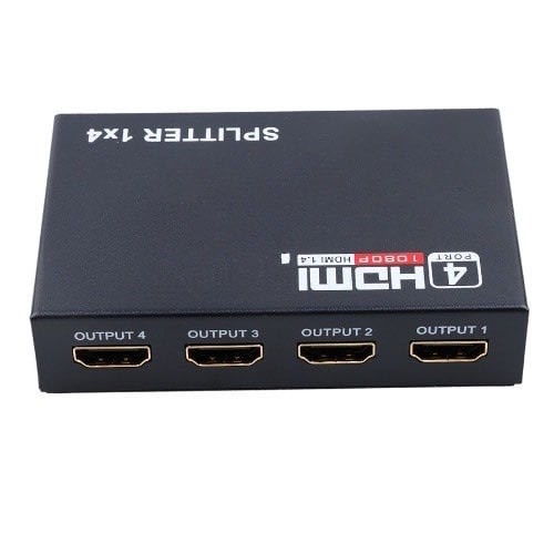 Hdmi Splitter 1x4 - 4 Port Full Hd Hub Amplifier