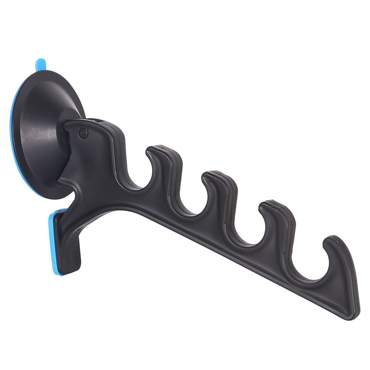 Fishing Pole Rack Tear Resistant Ultralight Rod Holder Black