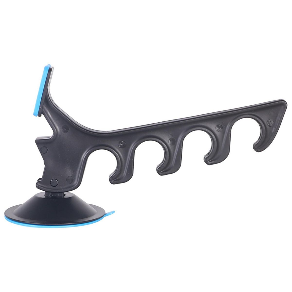 Fishing Pole Rack Tear Resistant Ultralight Rod Holder Black