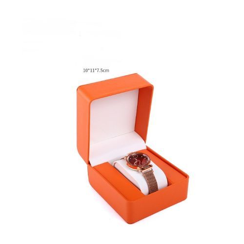 Original Leather Single Slot Watch Box - Unique Jewelry Box