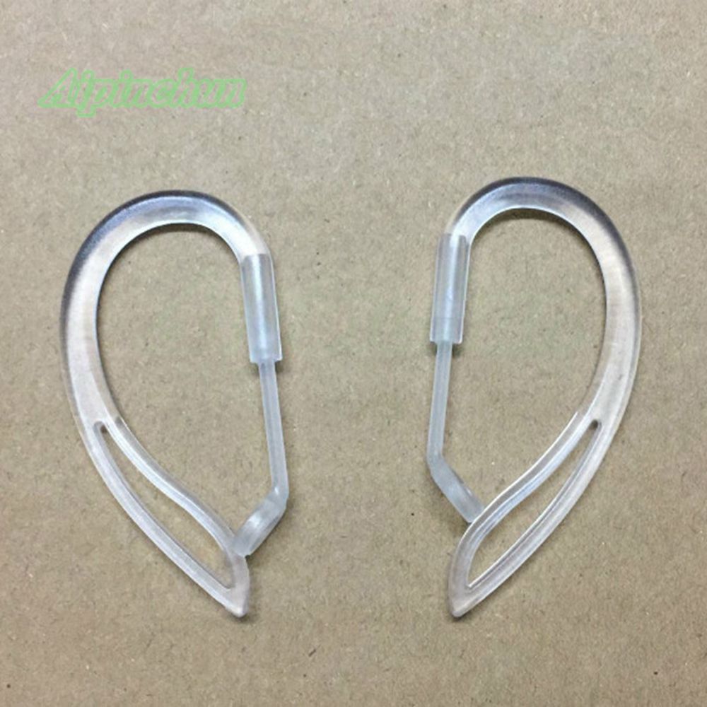 Aipinchun 3Pcs 6mm Silicone Ear Hooks Holder For Airpods Bluetooth Headphone EarHook Clip Clamp