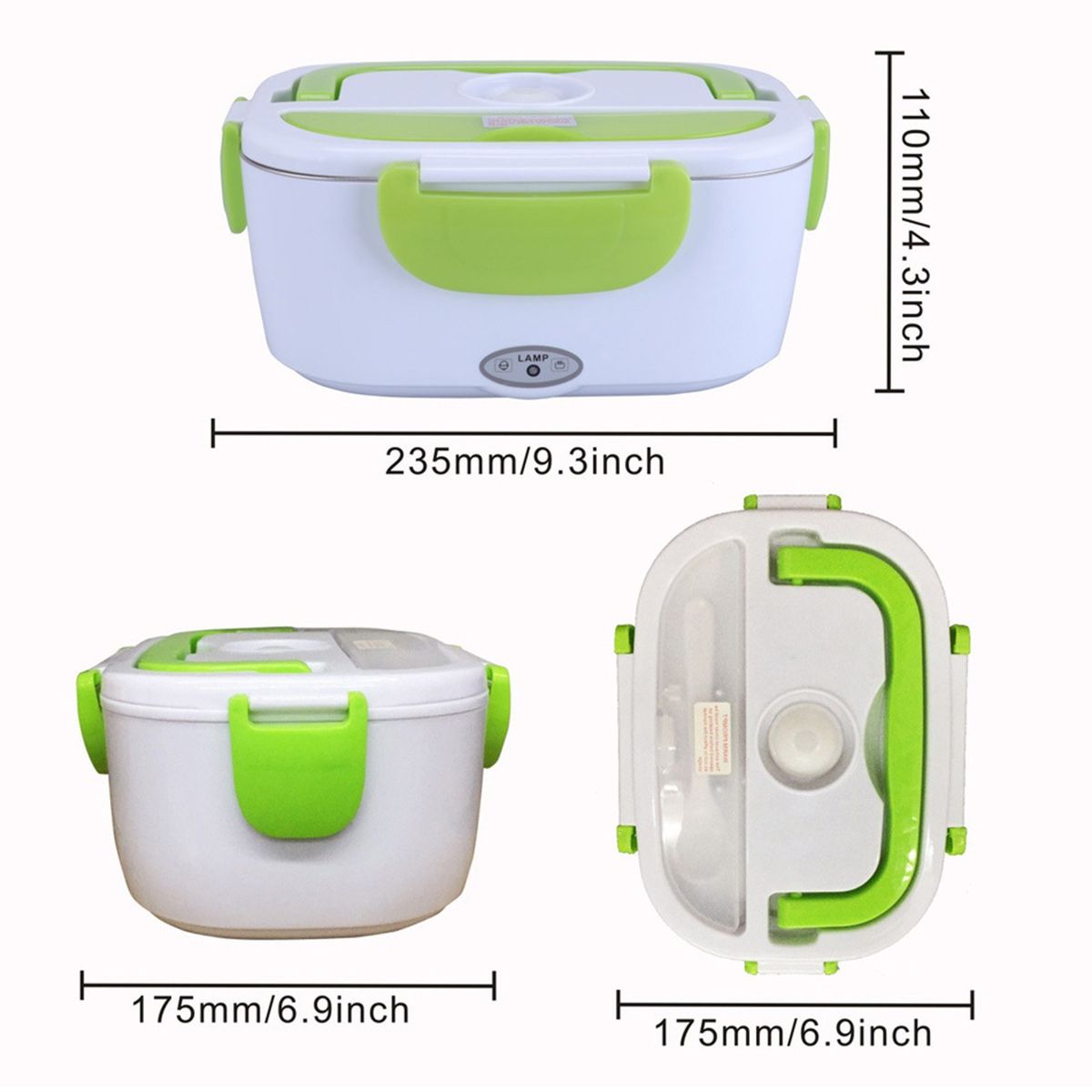 Portable 12/24V Electric Lunch Box For Car And Home 12V Car