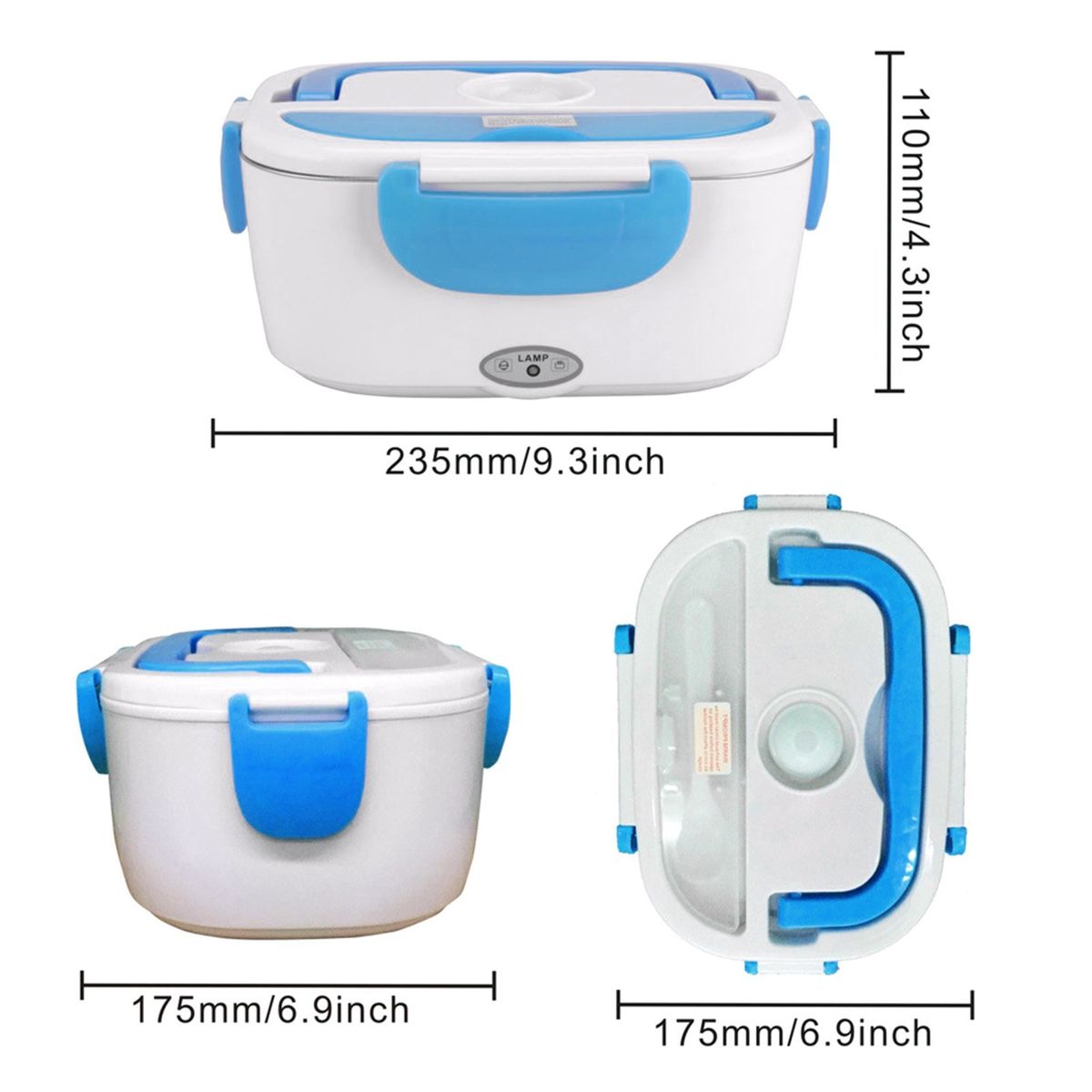 Portable 12/24V Electric Lunch Box For Car And Home 12V Car