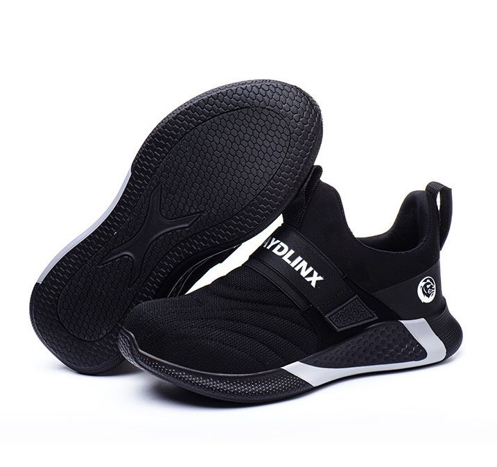 Breathable Mesh Safety Shoes Men Light  Steel Toe Work Boots