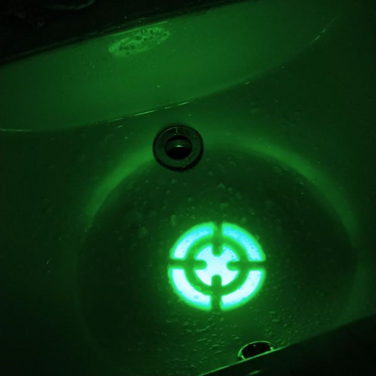 Toilet Seat Projection Lamp Toddler Potty Toilet Training Projector Lamp Human Body Induction Lamp LED Induction Toilet Lamp Green Light