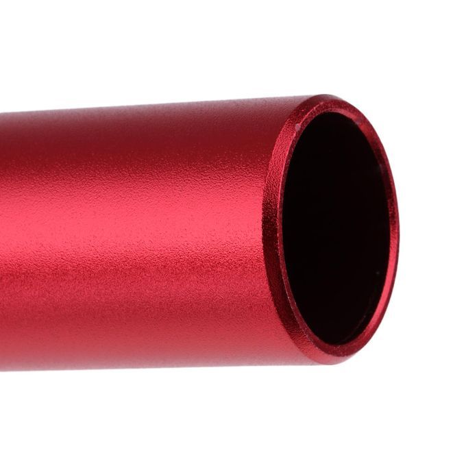 Red Adjustable Seatpost Bicycle Seat Paddle Post Bikes Red 31.6x400mm