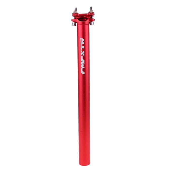 Red Adjustable Seatpost Bicycle Seat Paddle Post Bikes Red 31.6x400mm