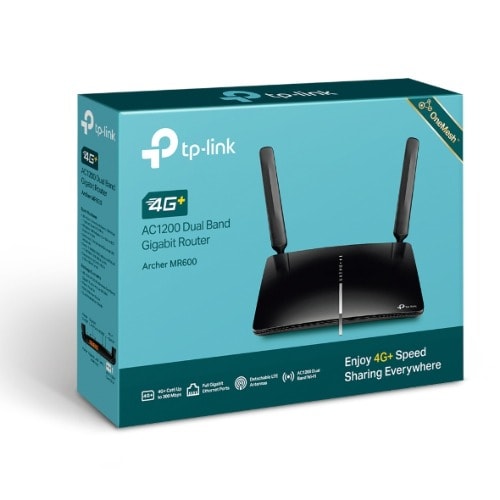 Archer Mr600 New 4g+ Cat6 Ac1200 High Speed  Wireless Dual Band Gigabit Router
