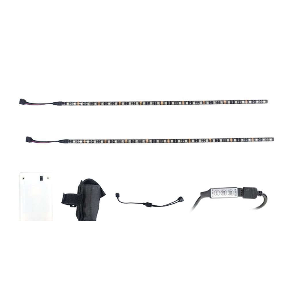 Waterproof Scooter Strips Lamp Strips M365 PRO Scooter Chassis Light Colorful Lamp Colorful Lantern At Night Light Belt Straps Skateboard Light