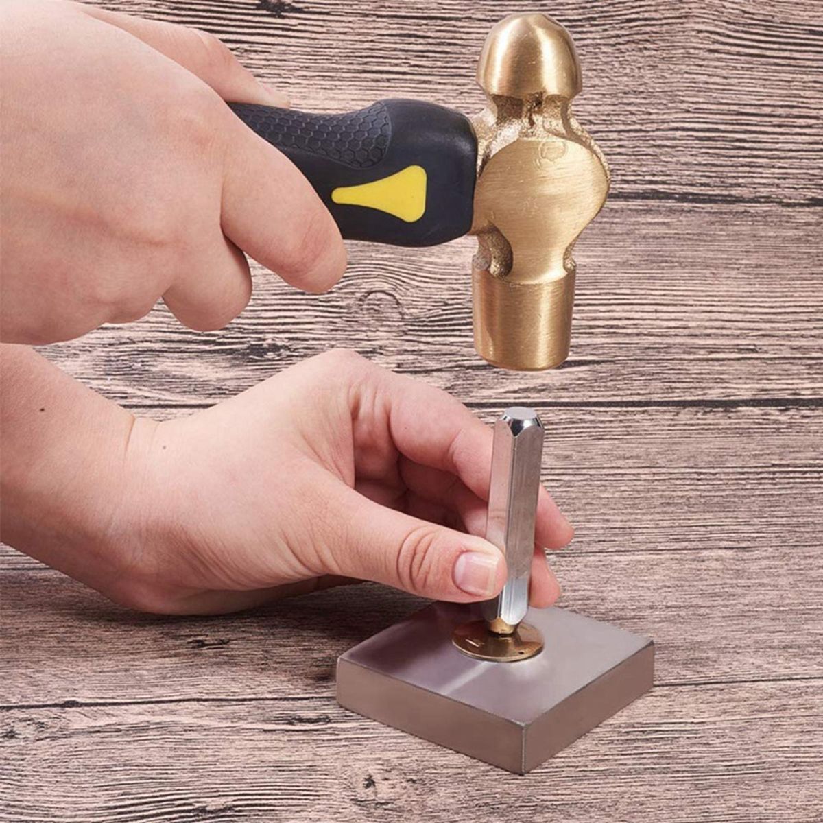 Metal Stamping Hammer Mallet Head For Leather, Jewelry Making,
