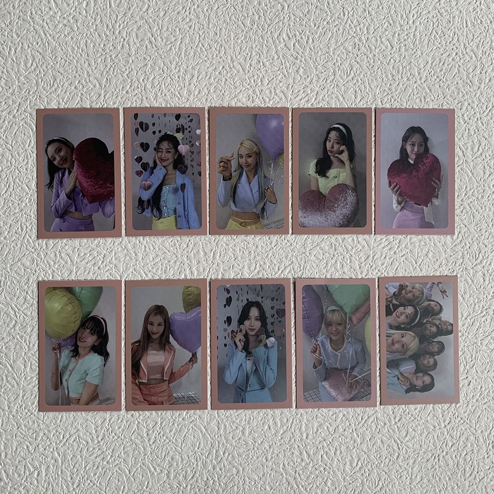 10pcs/set Kpop TWICE Photocards FORMULA OF LOVE PREORDER Scientist Photo Lomo Cards