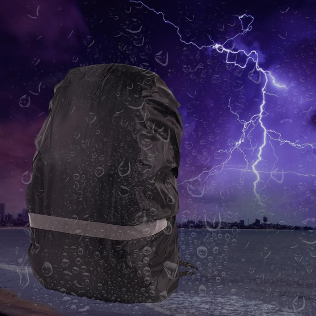 Reflective Backpack Rain Cover Rucksack Cover For Camping