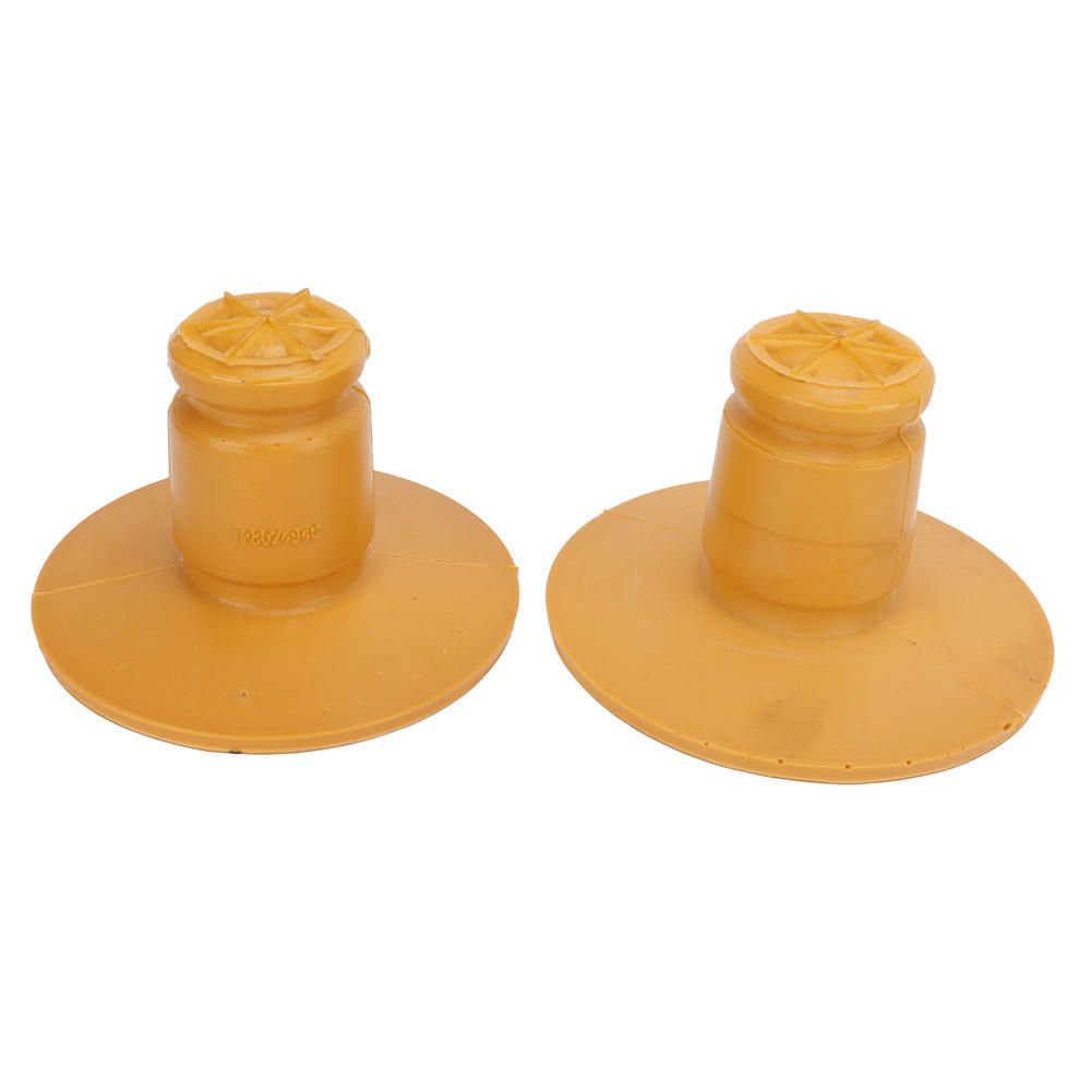 2pcs Rear Spring Bump Stop PU Yellow 12802494 Good