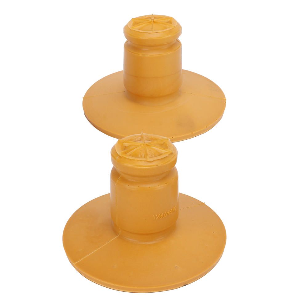2pcs Rear Spring Bump Stop PU Yellow 12802494 Good