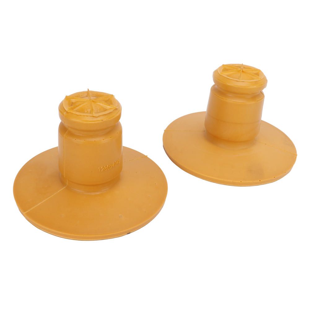 2pcs Rear Spring Bump Stop PU Yellow 12802494 Good