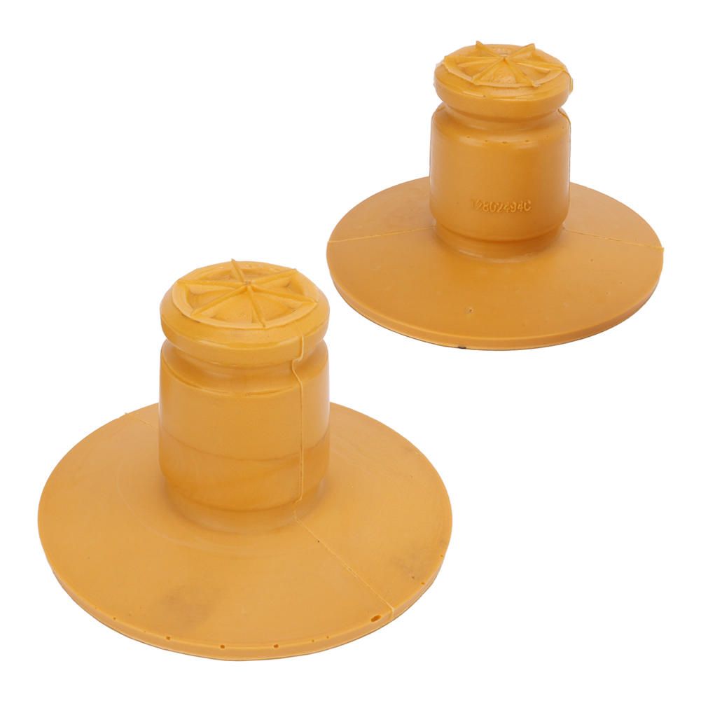 2pcs Rear Spring Bump Stop PU Yellow 12802494 Good