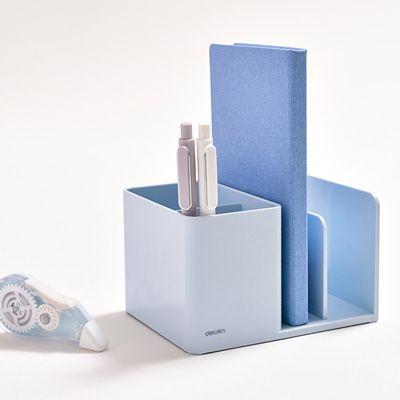 Pen Container Plastic Pen Holder  Book Holder Office