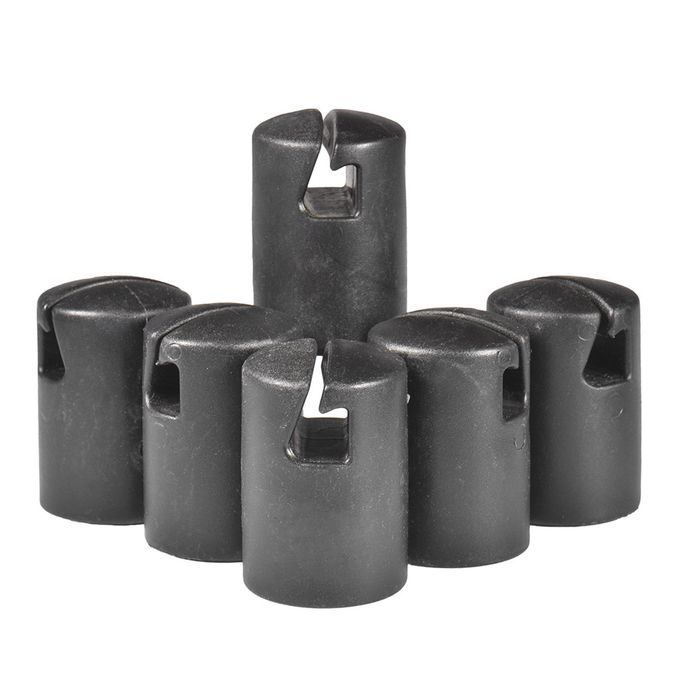 6x Trampoline Enclosure Pole Caps Pillar Top Ring Repair Part 6pcs