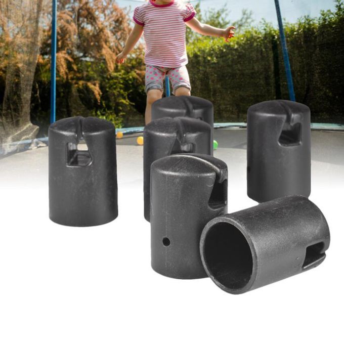 6x Trampoline Enclosure Pole Caps Pillar Top Ring Repair Part 6pcs