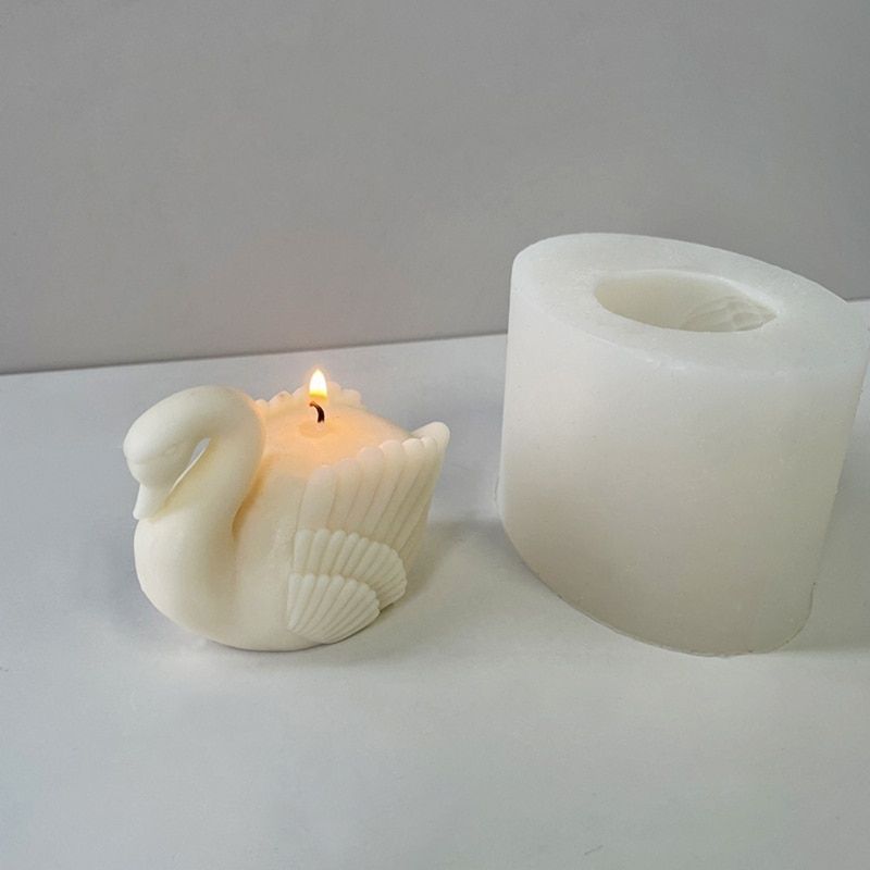 Swan Silicone Mold Candle Mold Tools For Crafting Candle