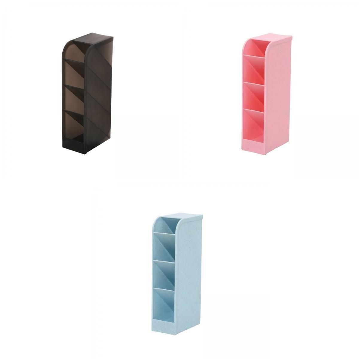 3Pcs Desk Shelf Organizer Pencil Pen Marker Holder For