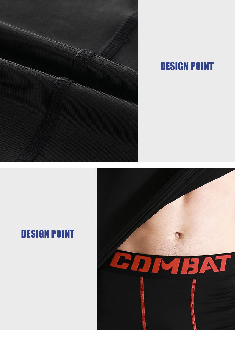 Stretchy Outdoor Sports Gym Basketball Soccer Tight Training Work Out Men Shorts