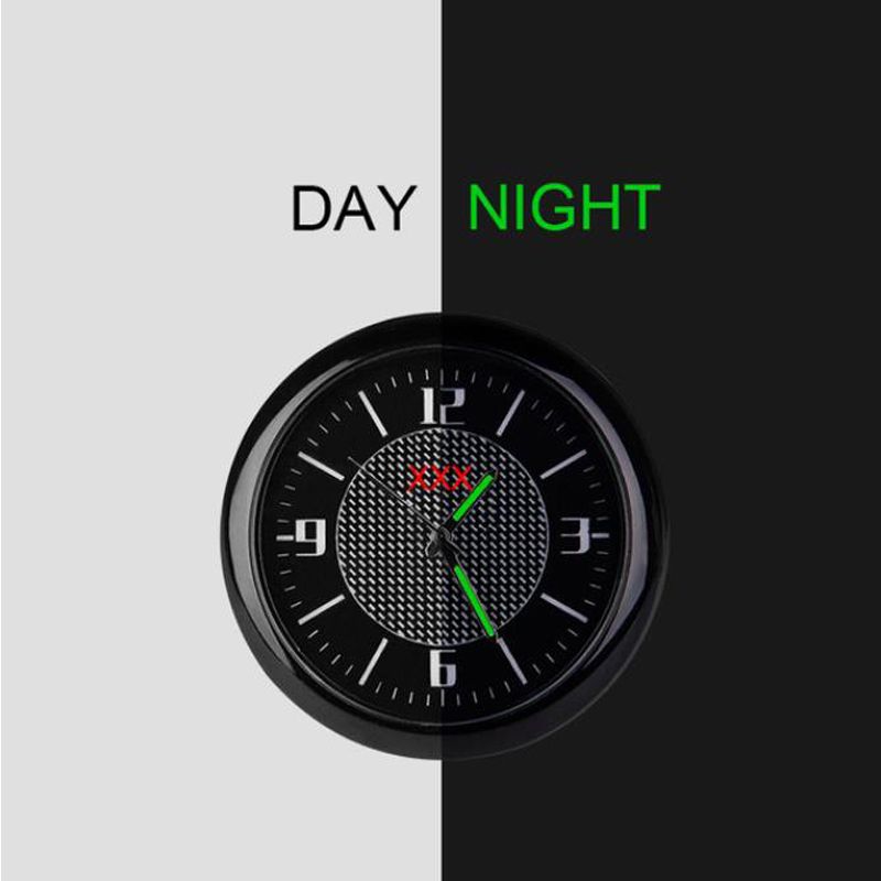 1pcs Luminous Car Clock Automobiles Stick-On Digital Quartz Watch Clocks For D Rover Auto Ornament Internal Accessories Gift