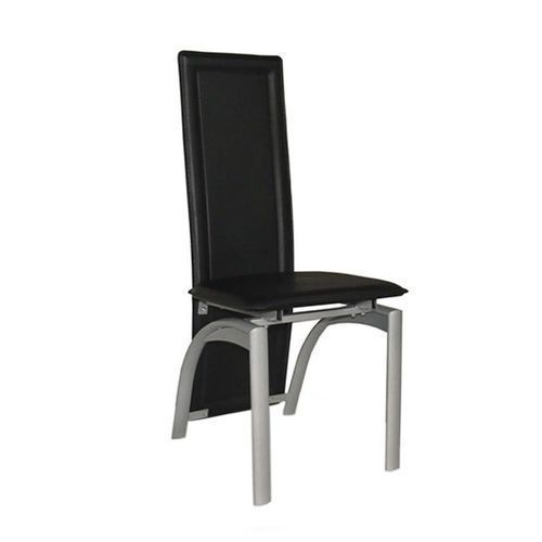 Leather Dinning Chair Black