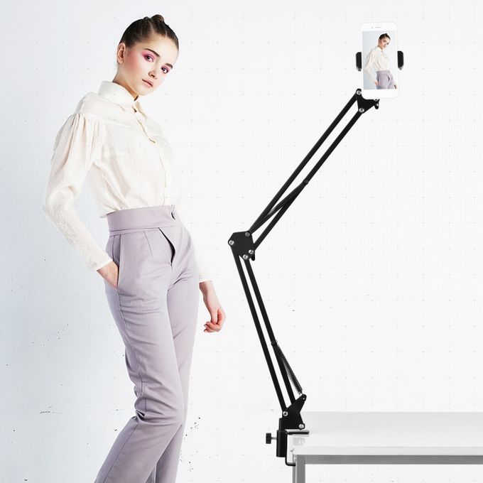 Adjustable Metal Stand Suspension Scissor Arm Bracket +