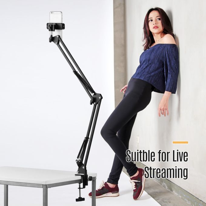 Adjustable Metal Stand Suspension Scissor Arm Bracket +