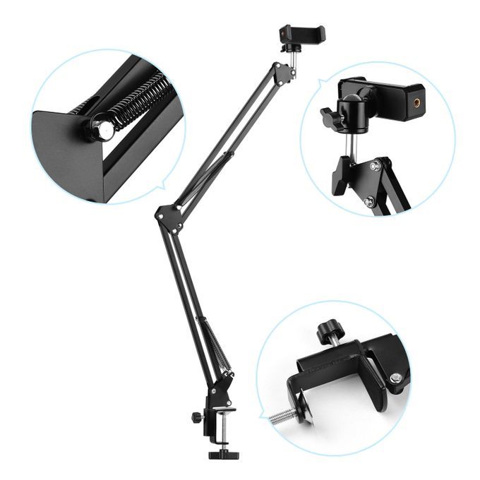 Adjustable Metal Stand Suspension Scissor Arm Bracket +