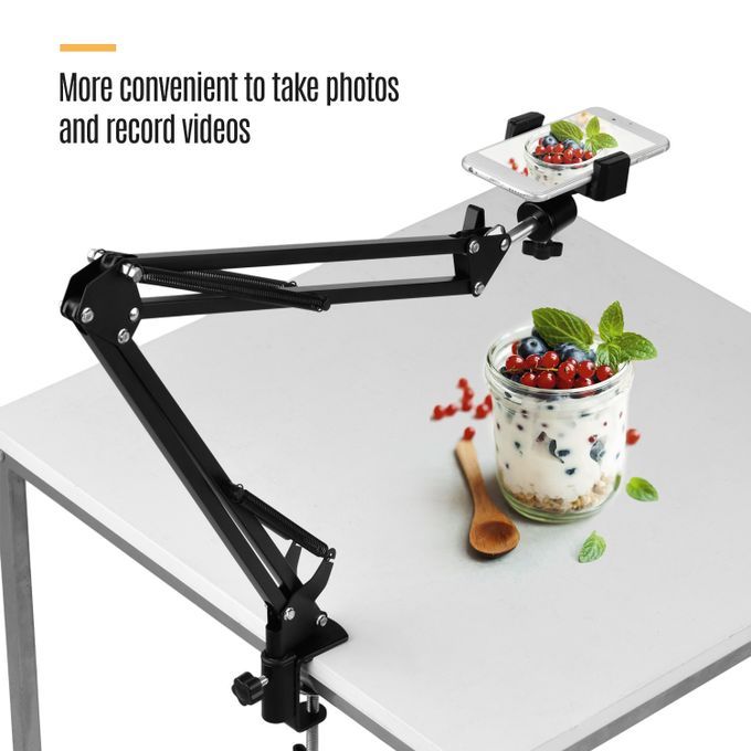 Adjustable Metal Stand Suspension Scissor Arm Bracket +