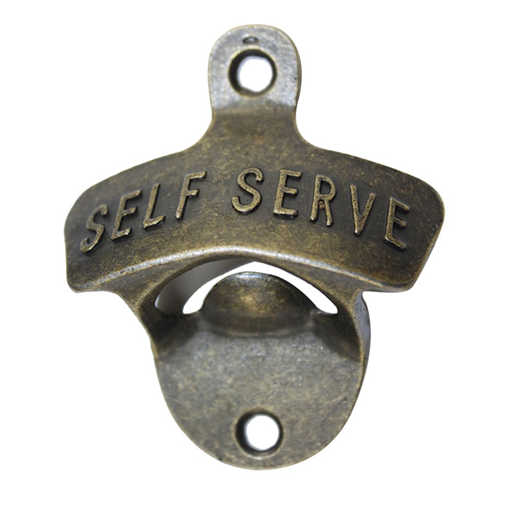 Crafts  4-Piece Bottle Opener, Wall Mount Wall