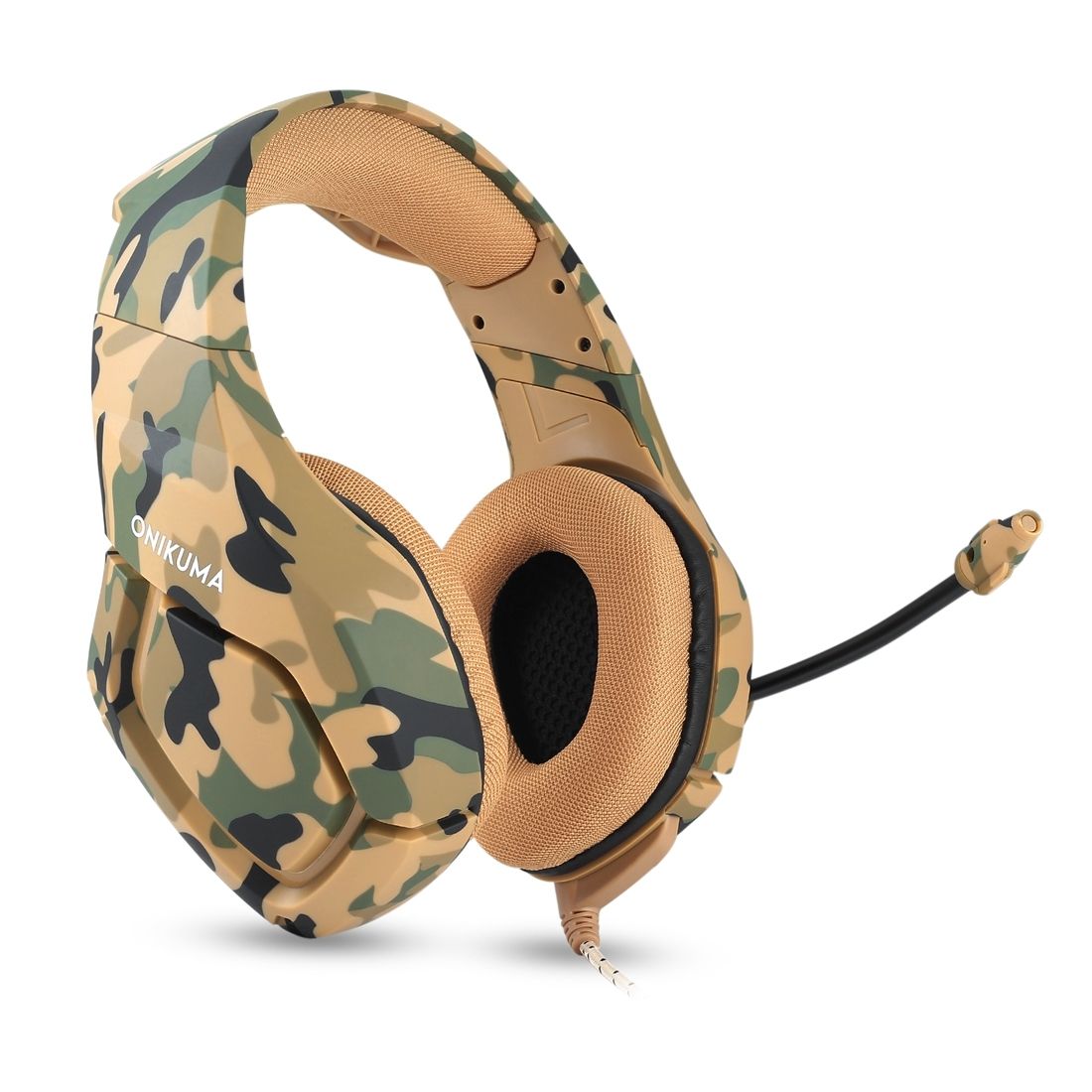 K1 Deep Bass Noise Canceling Gaming Headphone With Microphone, For PS4, Smartphone, Tablet, PC, Notebook