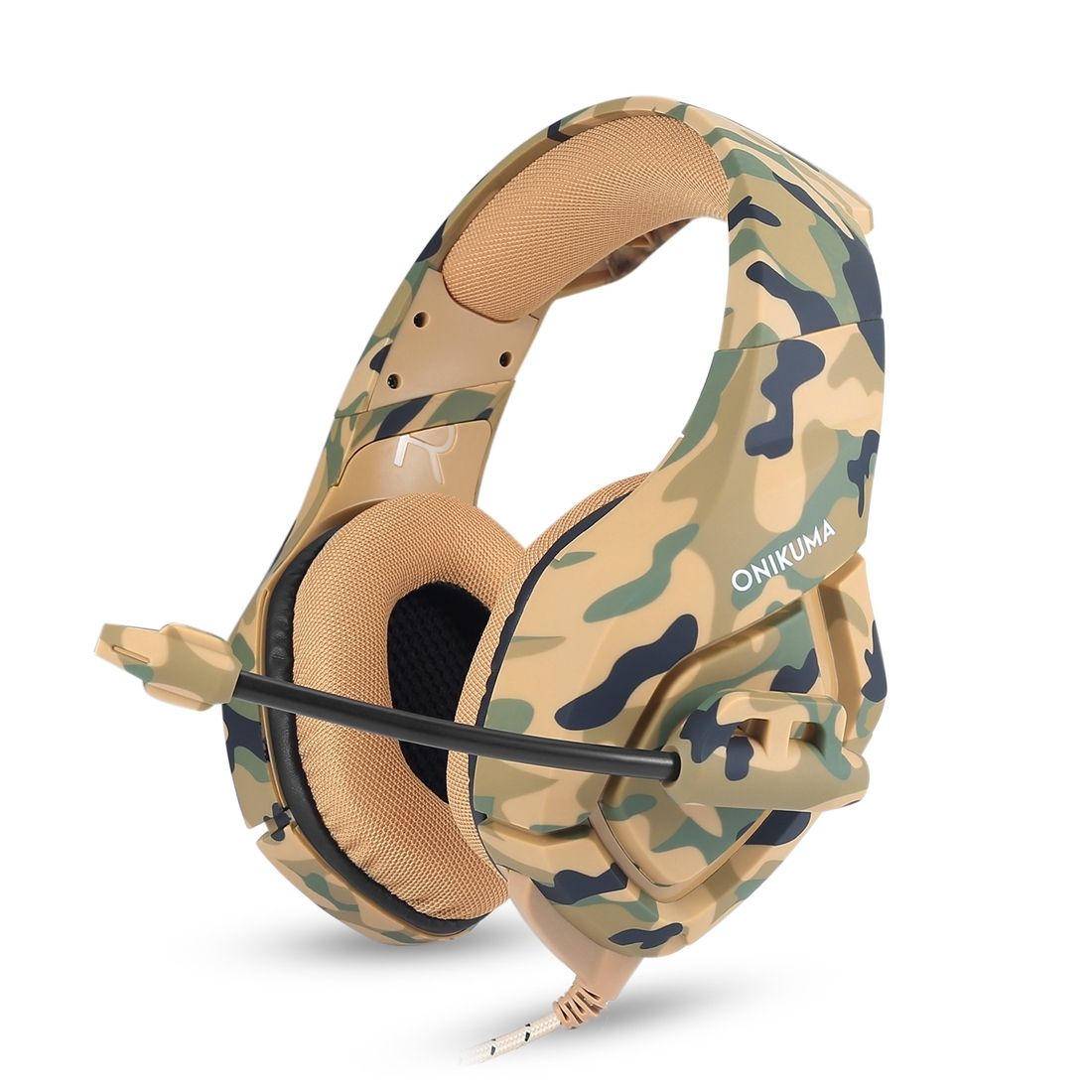 K1 Deep Bass Noise Canceling Gaming Headphone With Microphone, For PS4, Smartphone, Tablet, PC, Notebook