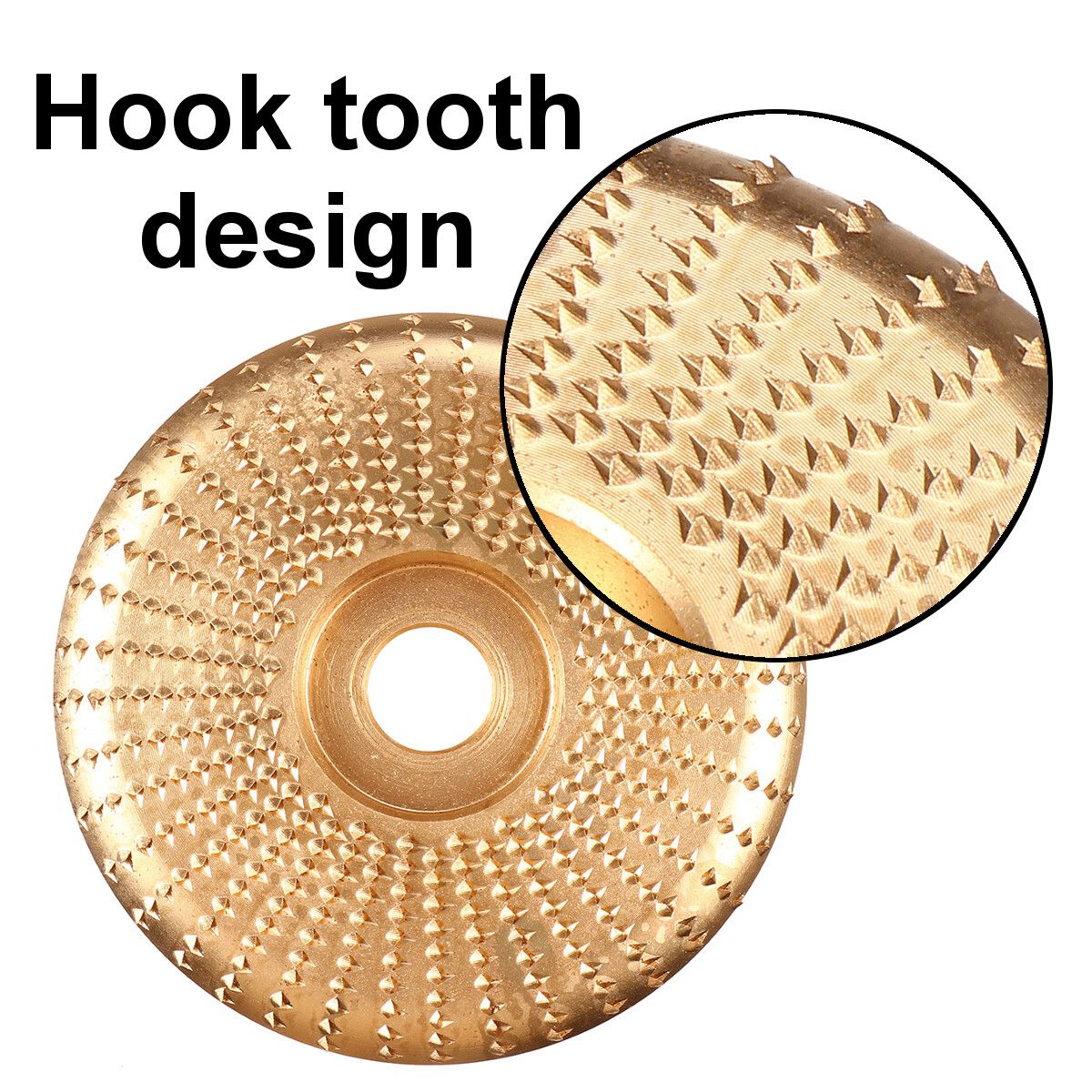 Angle Grinder Disc Wood Tungsten Carbide Grinding Wheel Carving Woodworking Tool For Sanding Carving Shaping Polishing Grind Wheel Plate Silver