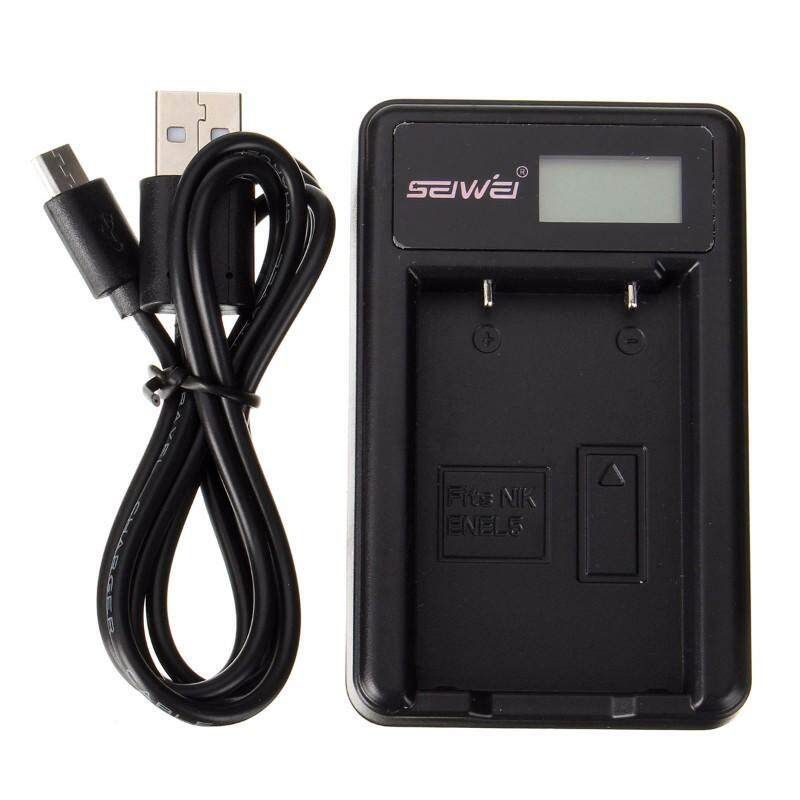 EN-EL5 Li-ion Bat Charger With Charging Indicator For NIKON Video Digital Camera