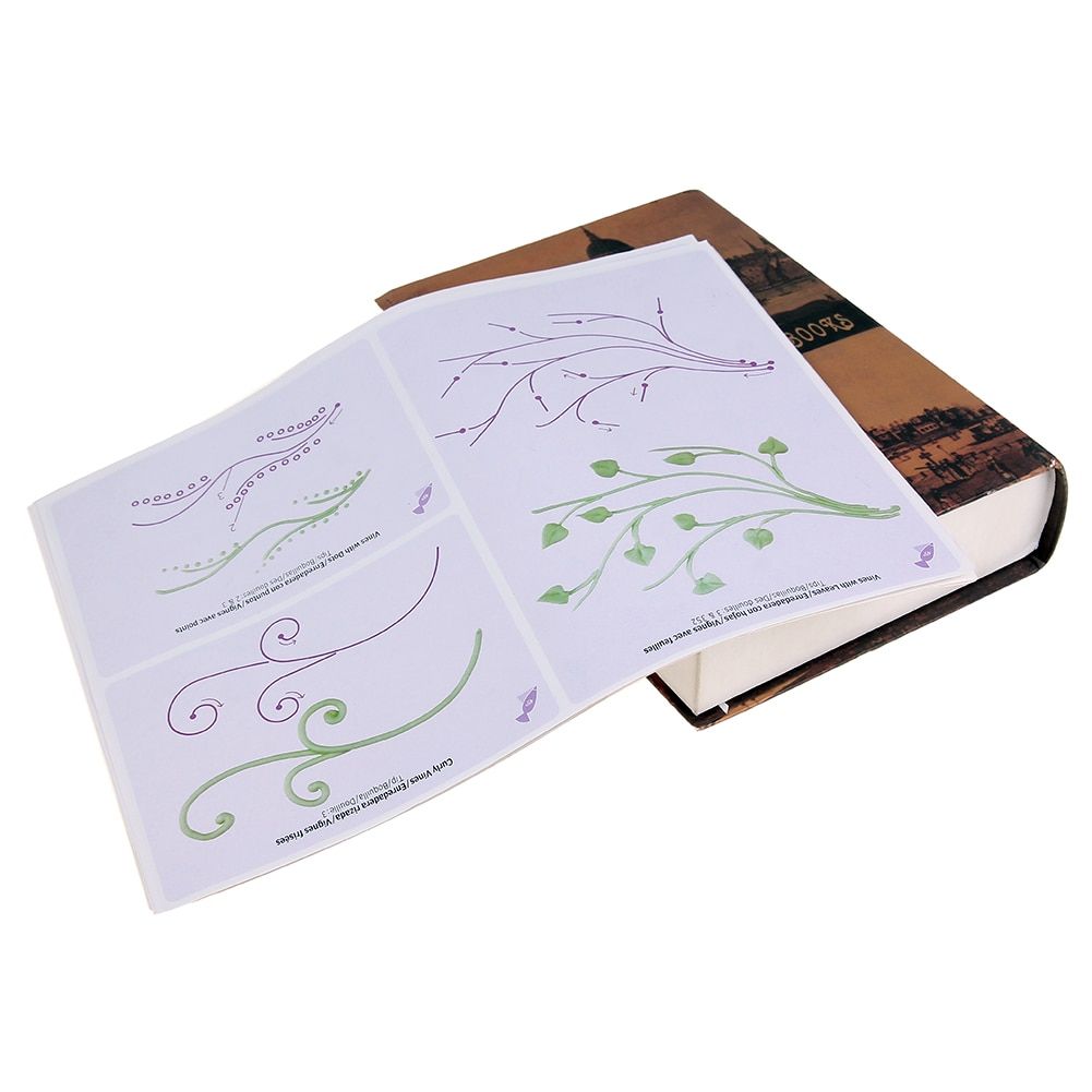 23pcs Set Cake Icing Piping DIY Practice Drawing Board