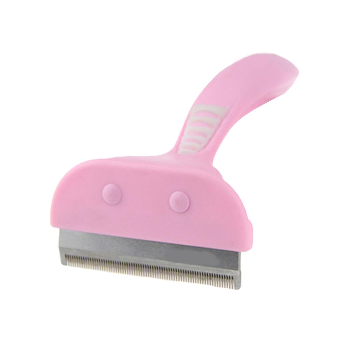 Pet Hair Comb Pet Dog Cats Hair Trimmer Brush Pink