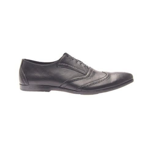 Formal Derby Lace-up Shoes - Black