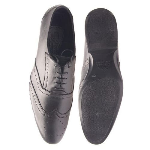 Formal Derby Lace-up Shoes - Black