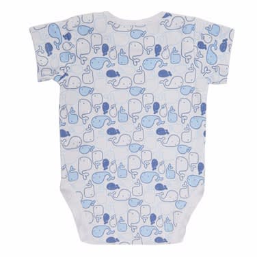 Pack of 5 Boys Tonal Bodysuit - Multicolour