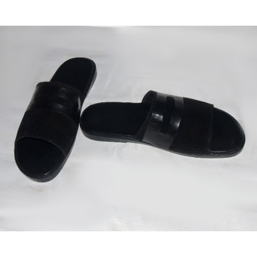 Male Cover Type Slippers  - Black