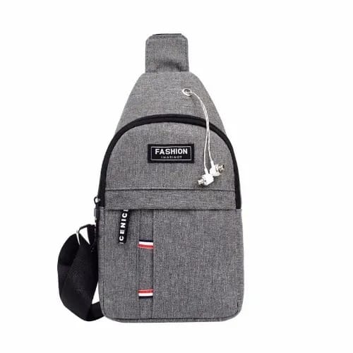 Unisex Canvas Messenger Bag